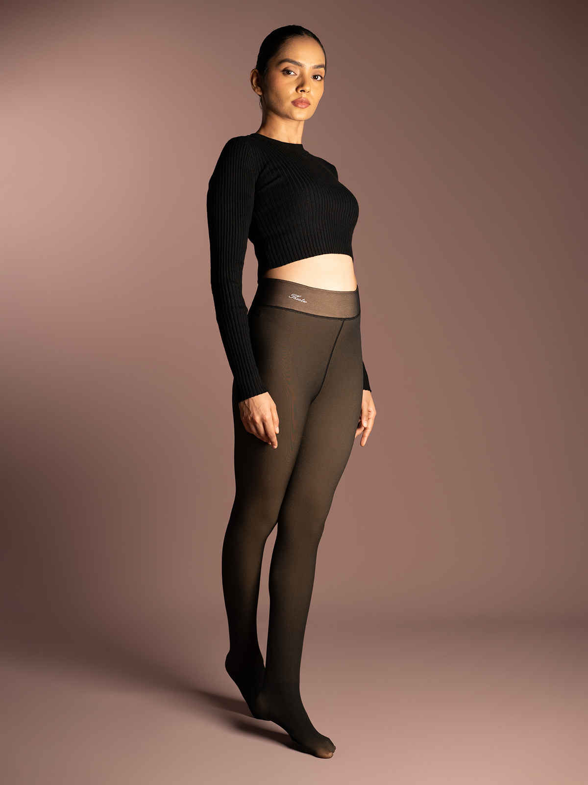 Theater Women Sheer Fur Stockings S - XXL (24 - 42 In)