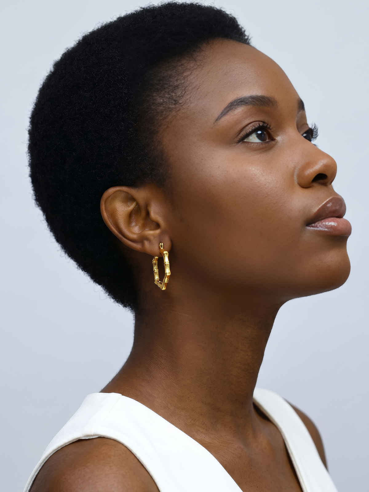 OnnMe By Giva Good Choice Gold Plated Hoop Earrings | Waterproof And Anti-Tarnish | OMER0165