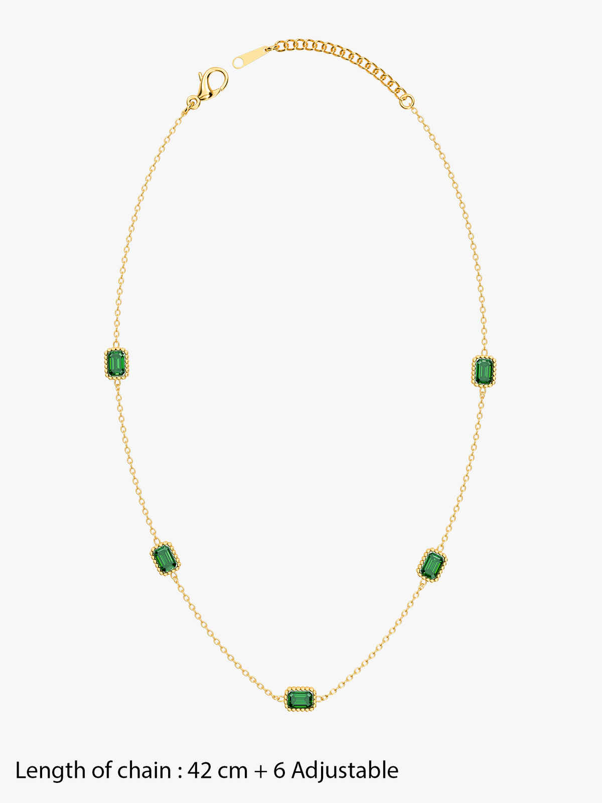 OnnMe By Giva Quiet Celebration Gold Plated Necklace | Waterproof And Anti-Tarnish | OMNE0140
