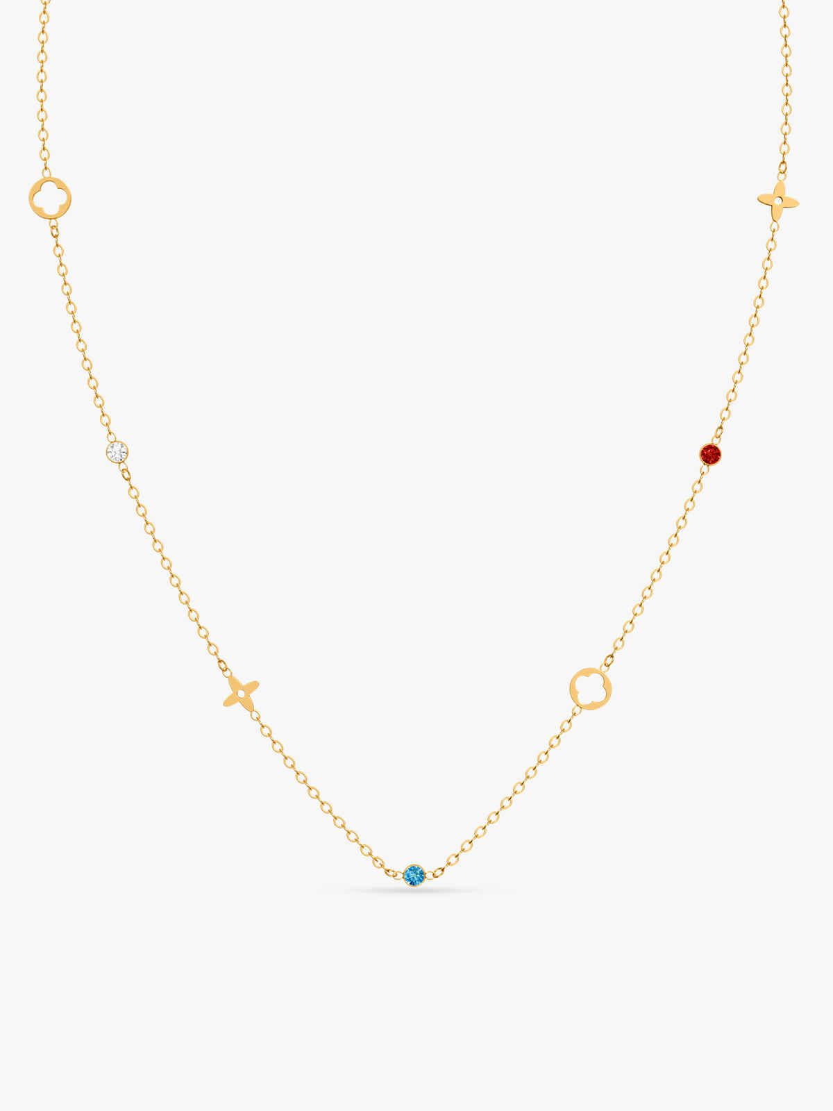 OnnMe By Giva Daily Dose Gold Plated Necklace | Waterproof And Anti-Tarnish | OMNE0138