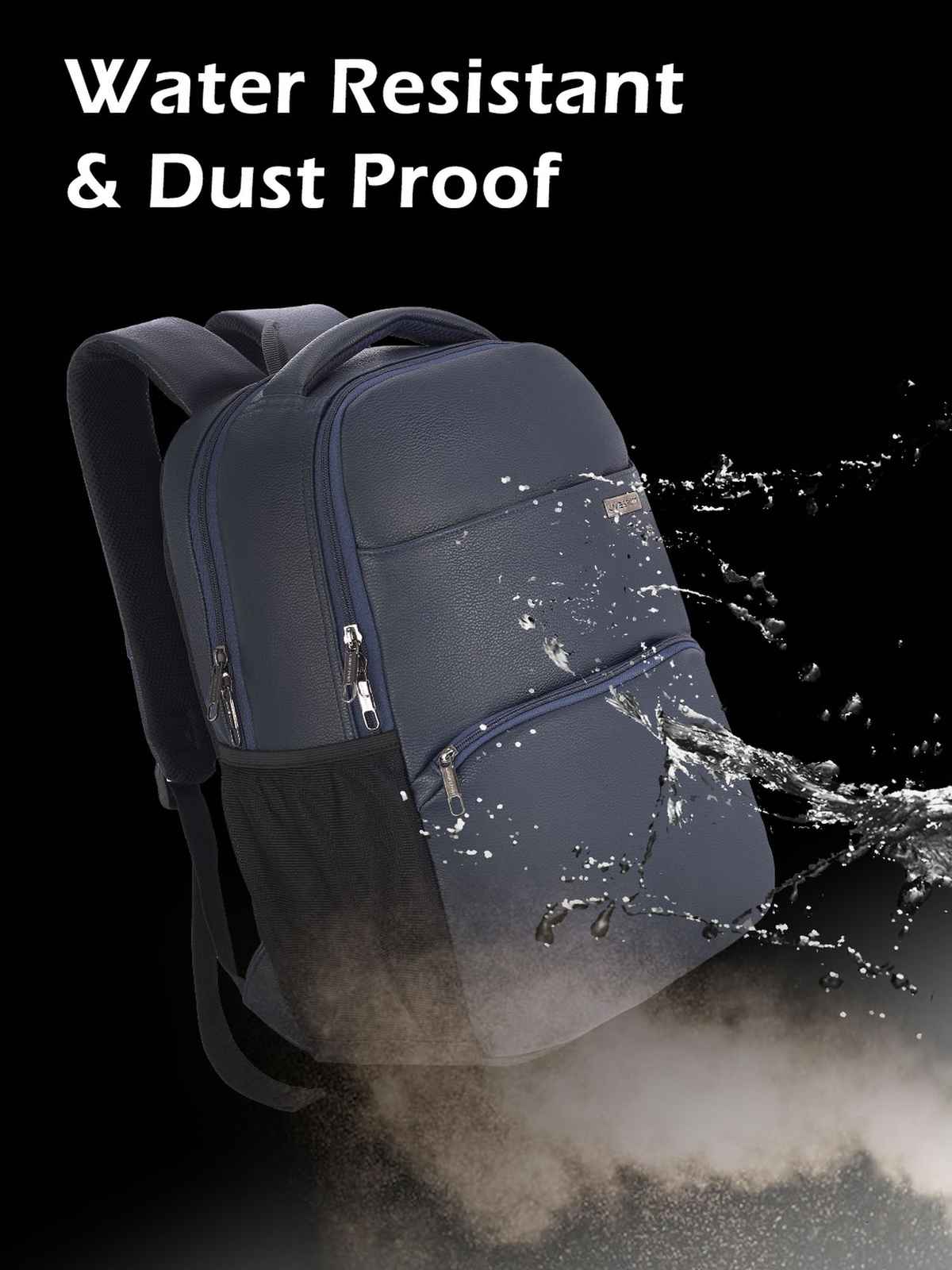 Lavie Sport Mode Gear 30L Laptop Backpack For Men & Women (Navy)