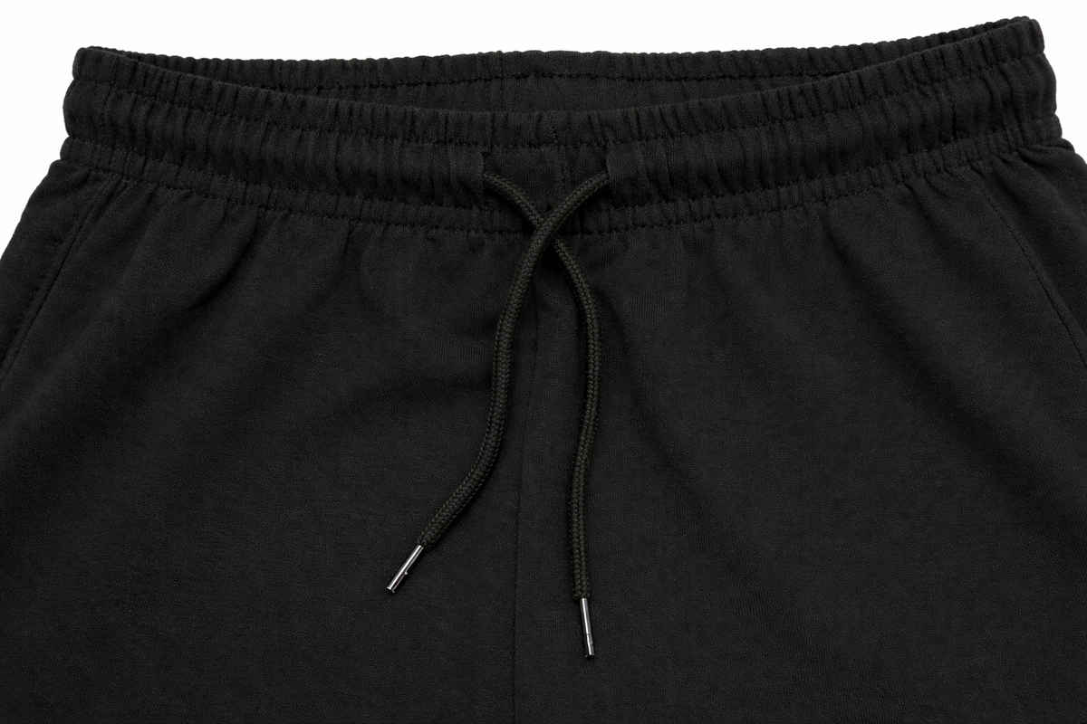 Gcyx Men's Soft and Casual Lower Wear Everyday Shorts | Black - M
