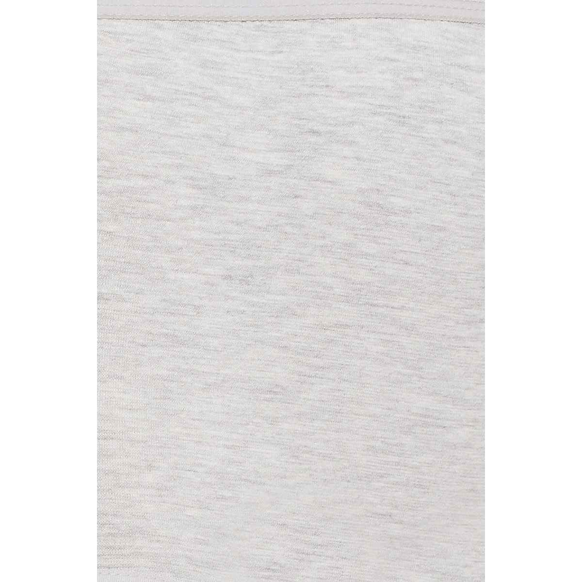 Clovia Cotton Maternity High Waist Hipster(Grey - M) Panty