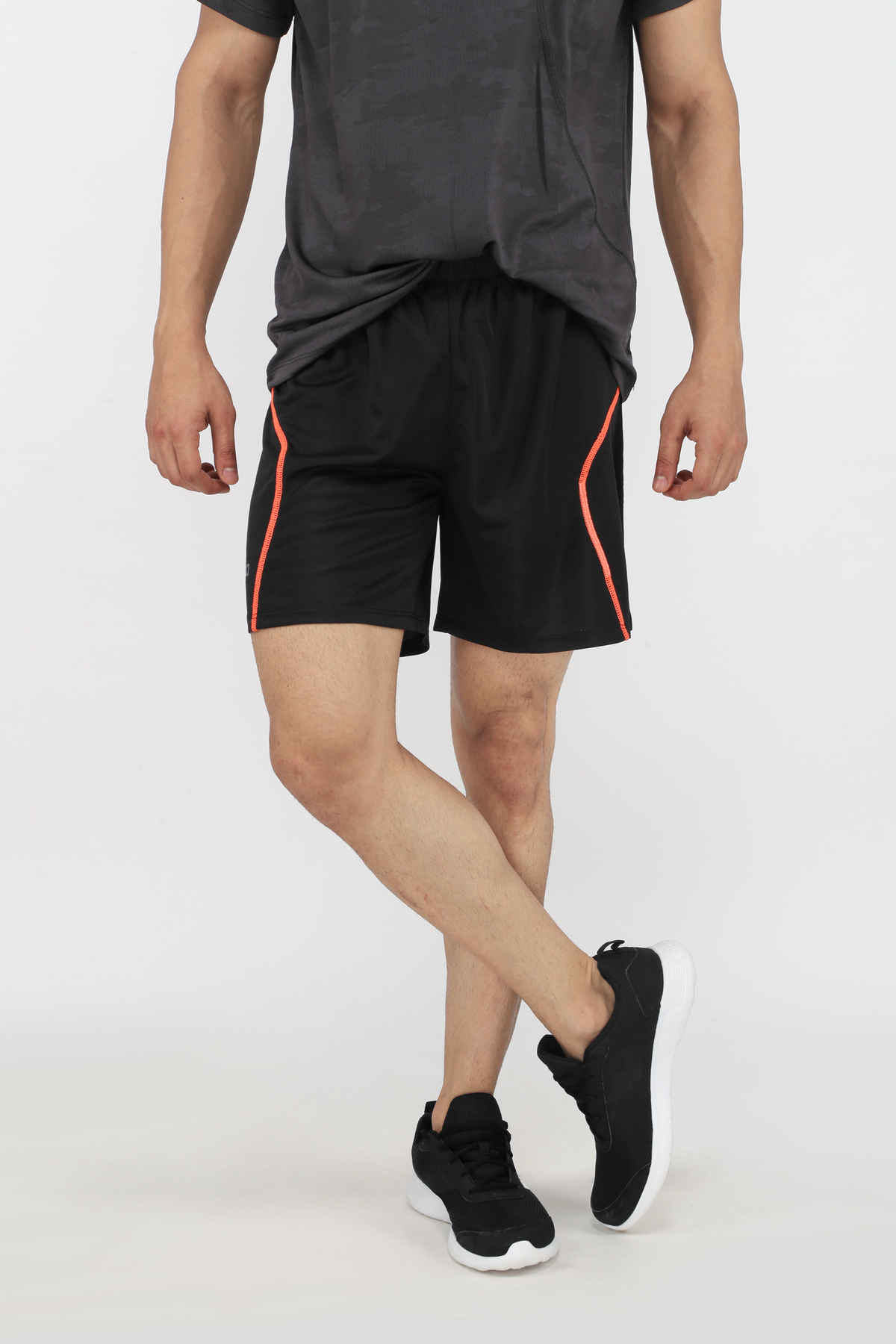 Dida Men's Sports Short | Regular Comfortable Stretchable Dry-Fit - L - Black