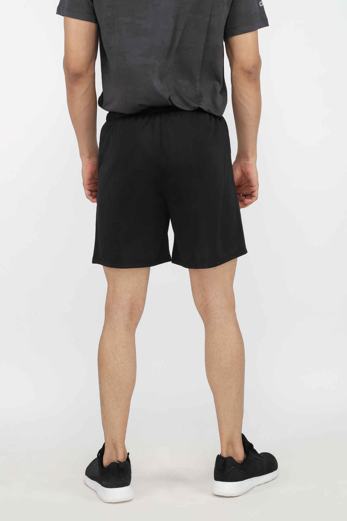 Dida Men's Sports Short | Regular Comfortable Stretchable Dry-Fit - L - Black