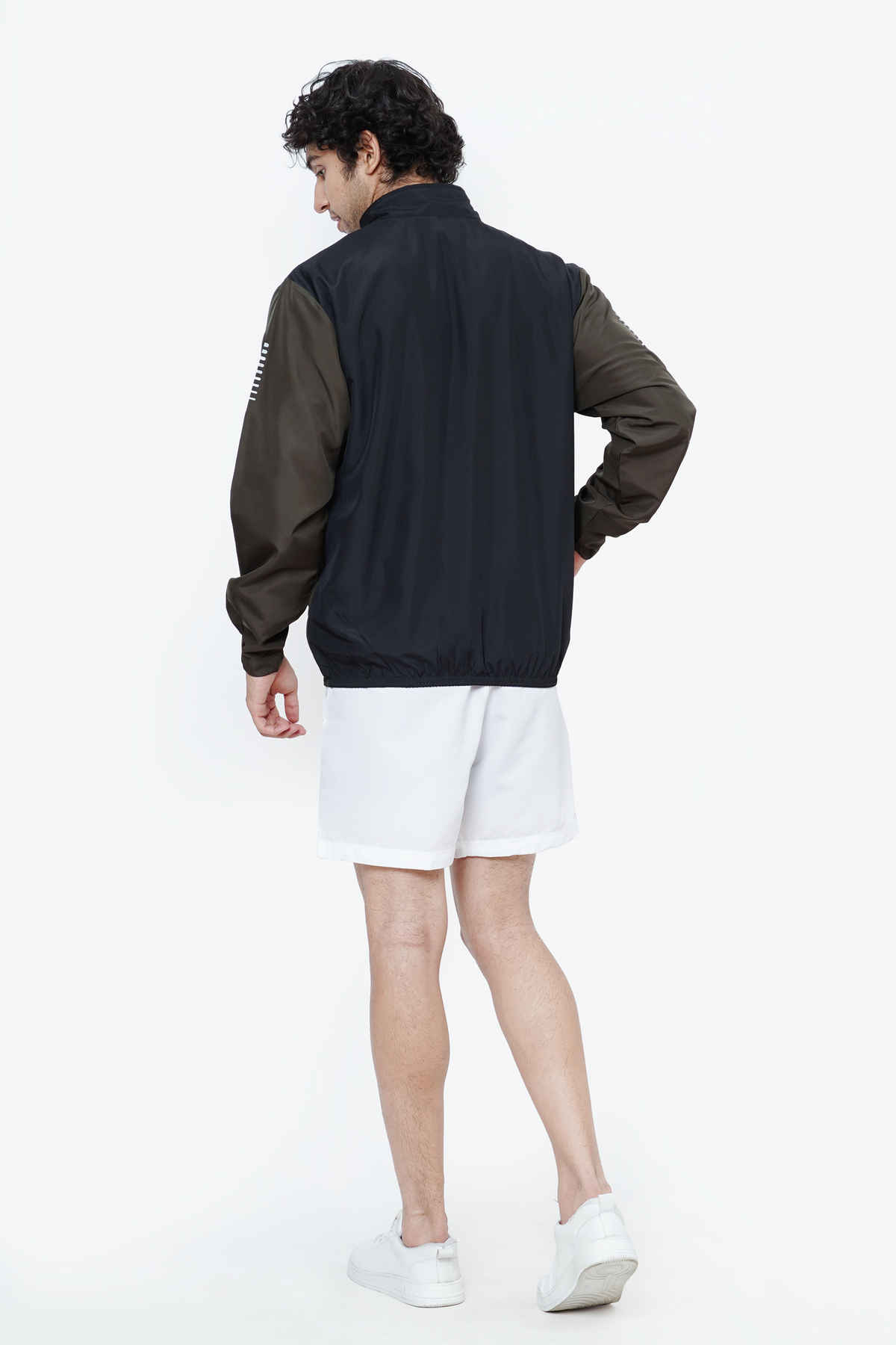 Dida Men's Sports Jacket | Regular Comfortable Stretchable Dry-Fit | Olive - 2XL