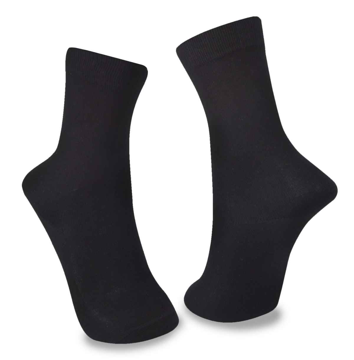 Englo Kid's Unisex School Socks, Black, (2-4Y)