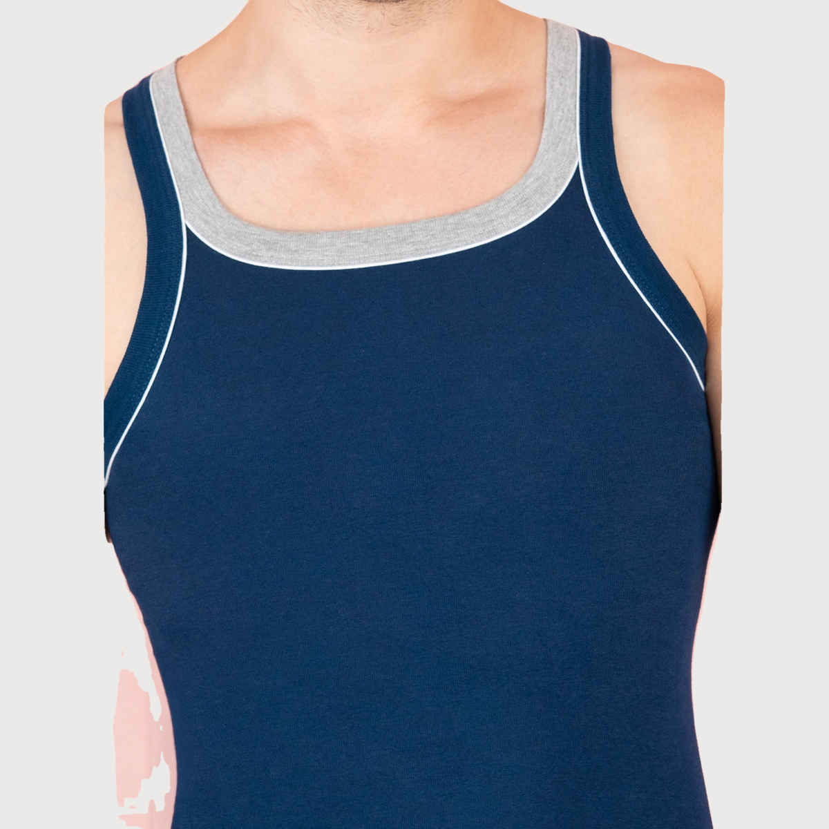 Lux Cozi Men's Gym Vest High Moisture Absorbency | Assorted | XL | Pack Of 3