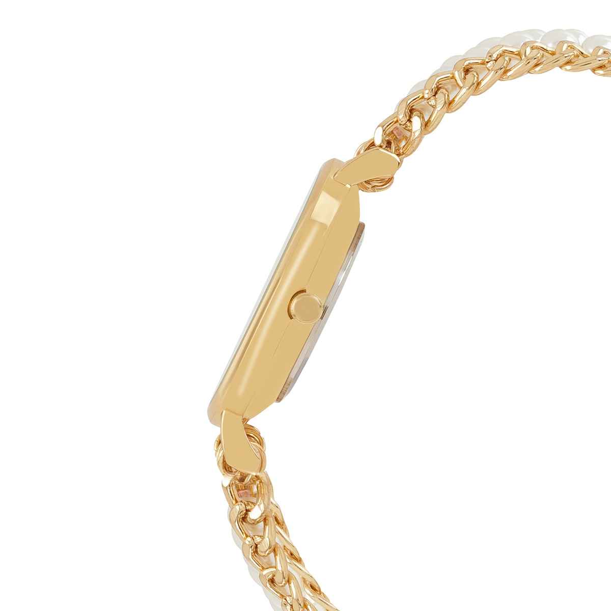 Joker & Witch Women's Metal Alloy Chrono Watch | White MOP