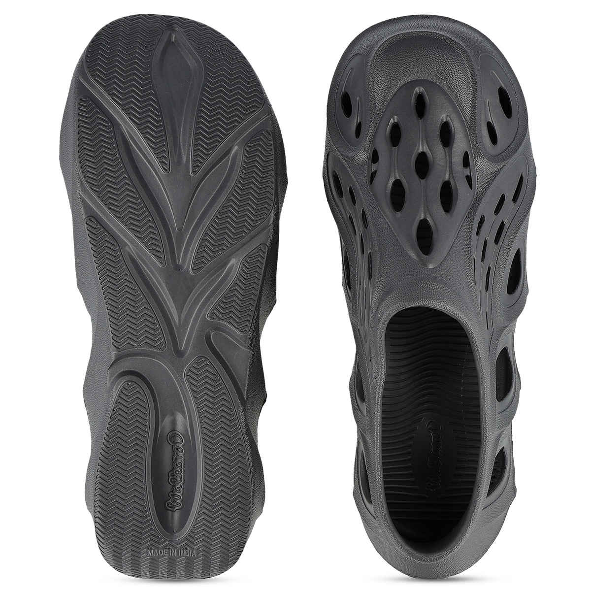 Walkaroo Men's Superclogs - WC8710 Dark Grey UK8