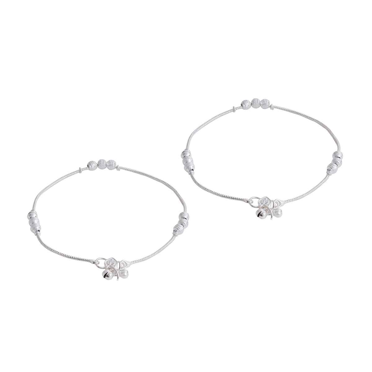 Teejh Teejh Preet Pearl Anklets
