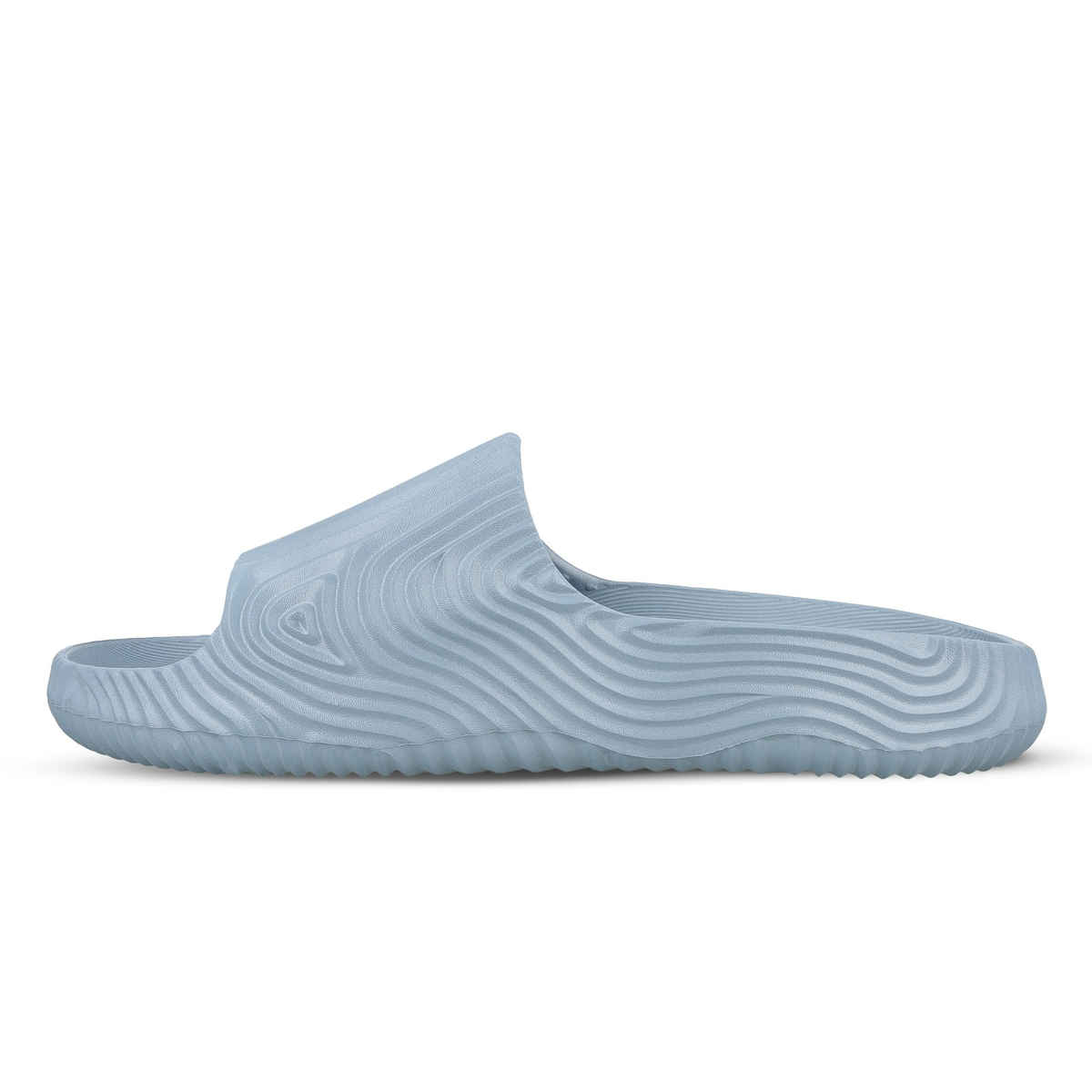 Walkaroo Men's Flip Flop Sliders | WC8769 Aqua Blue | UK 8