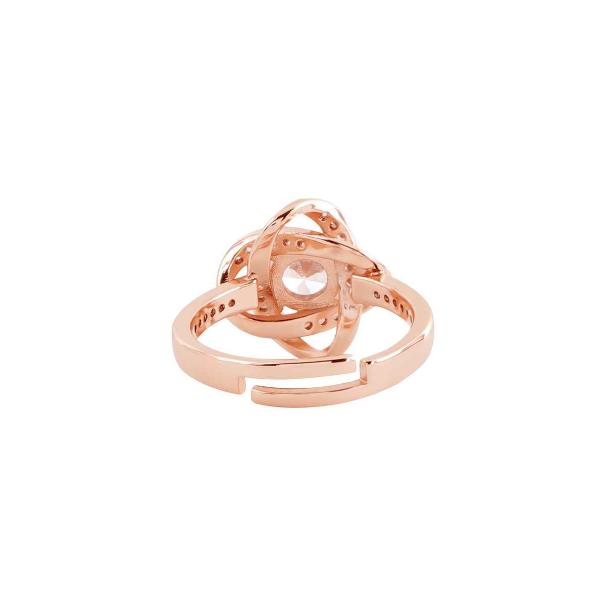 Joker & Witch Piper Pretzel Rosegold Ring