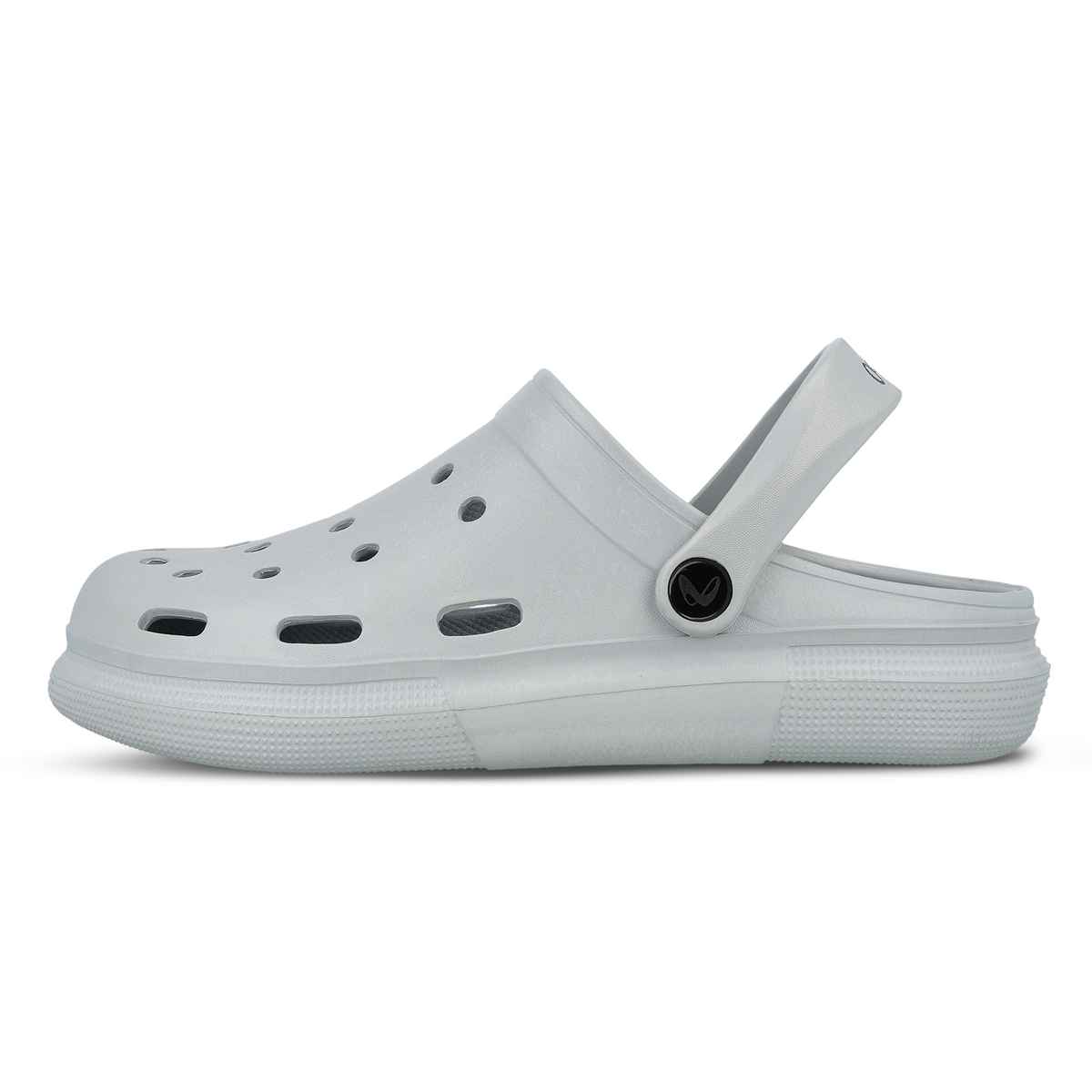 Walkaroo Men's Clogs - WC4843 Light Grey UK8