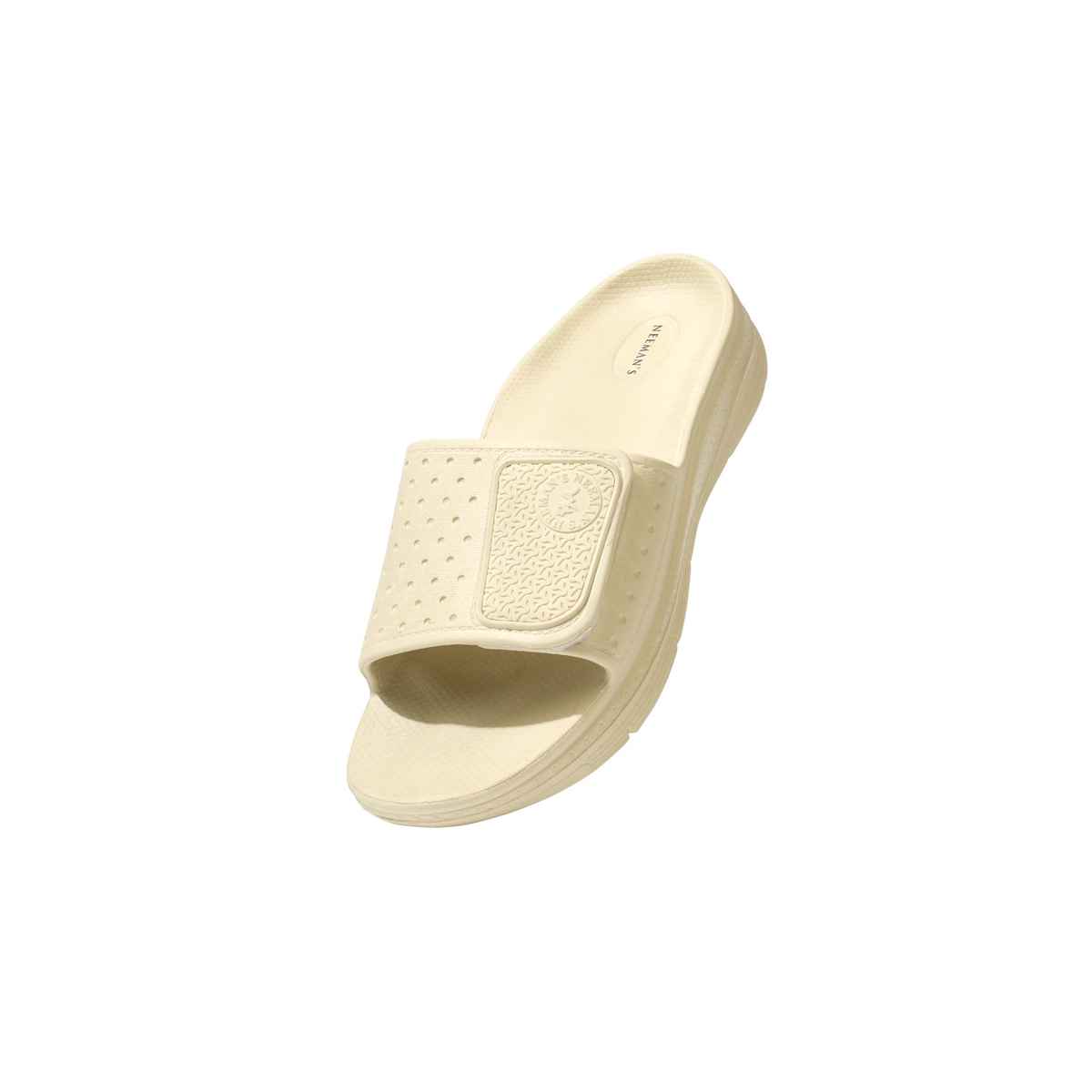 Neemans Jumbo Unisex Slides Beige - UK9