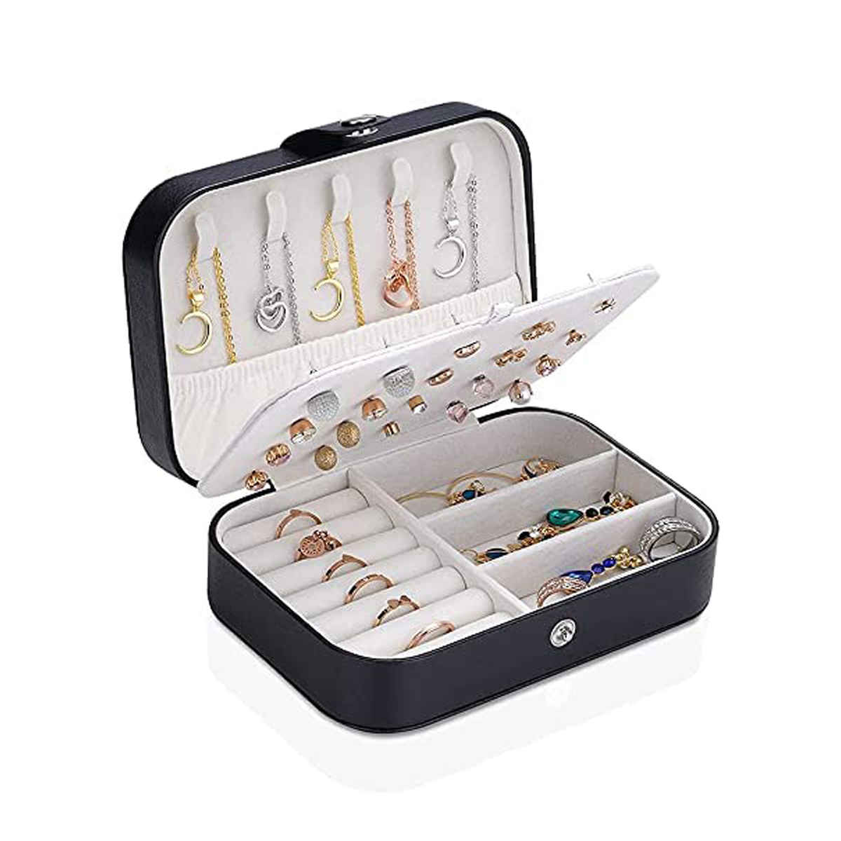 Scintillare By Sukkhi Jewellery Organiser MultiLayer Portable Storage Box Case Organiser | JB107105