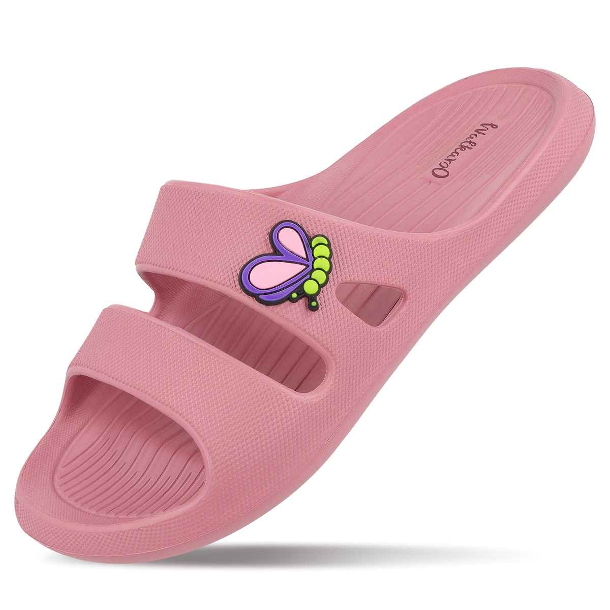 Walkaroo Women's Flip Flop - WC8920 Dark Pink UK8