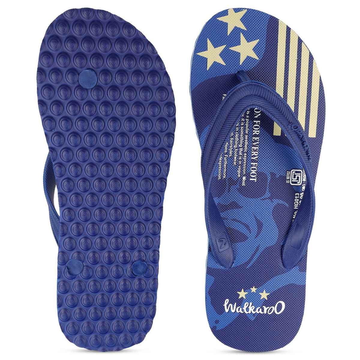 Walkaroo Men's Dailywear Hawai | HL013 Navy Blue | UK 6