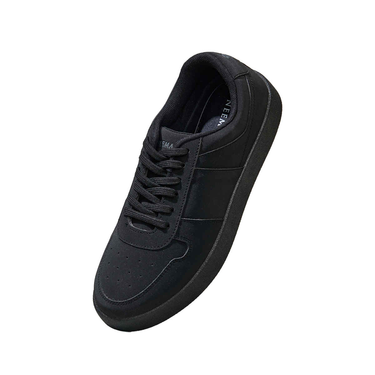 Neeman's Mono Court Sneakers | All Black | UK 7