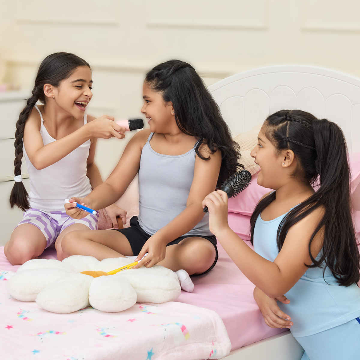 Plan B Girls Cotton Padded Camisole | Built-in Light Padding | White - 8-10 Yrs