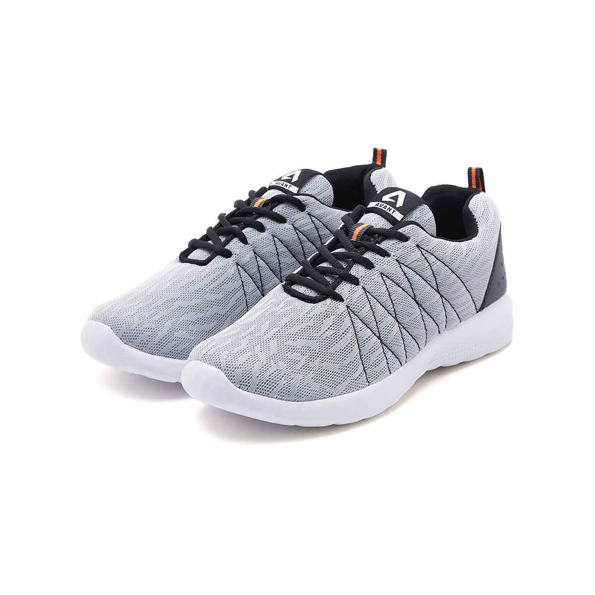 Avant Men's Ultra Light Running and Training Shoes - Grey UK6