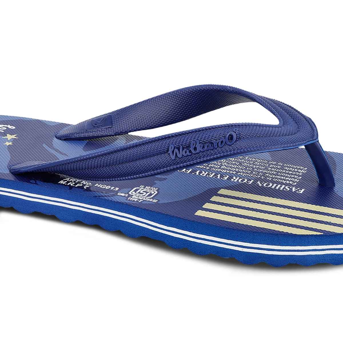 Walkaroo Men's Dailywear Hawai | HL013 Navy Blue | UK 6