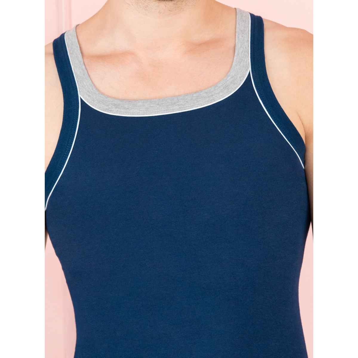 Lux Cozi Men's Gym Vest High Moisture Absorbency | Assorted | XXL | Pack Of 3