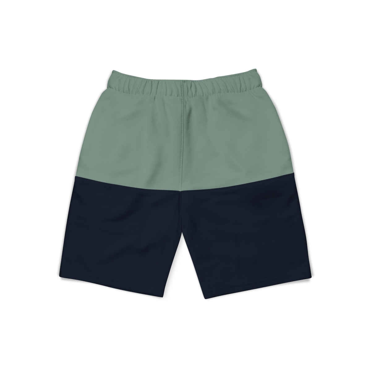 Hellcat Boy's Typographic Colorblocked Mid Rise Shorts | Sea Green | 5-6 Years