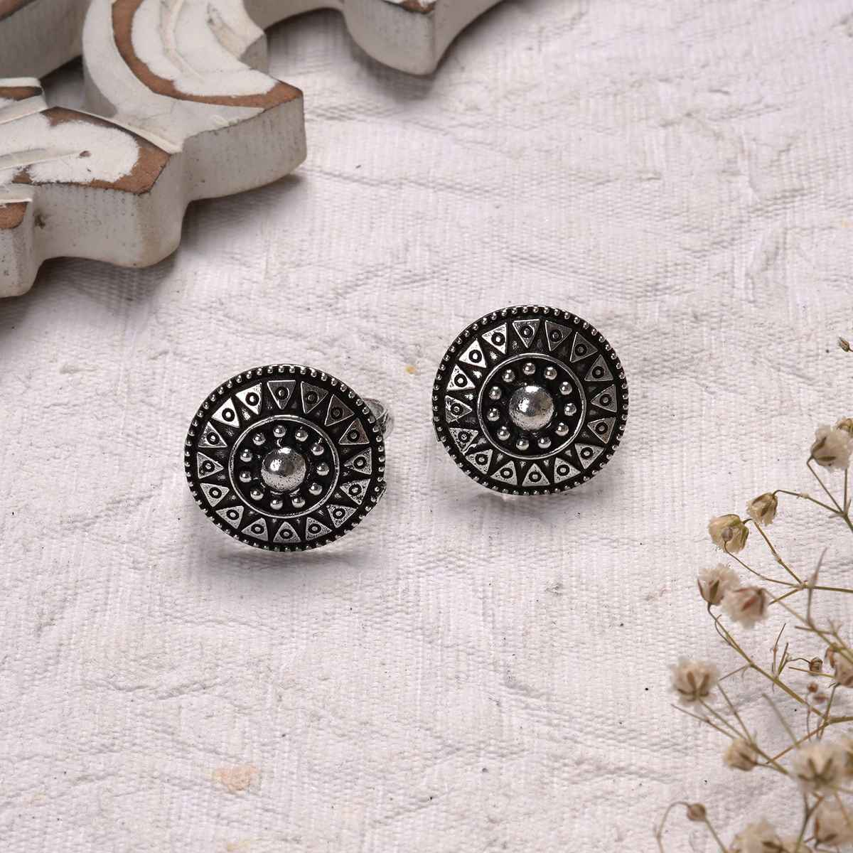 Teejh Teejh Tashika Silver Oxidised Toe Rings