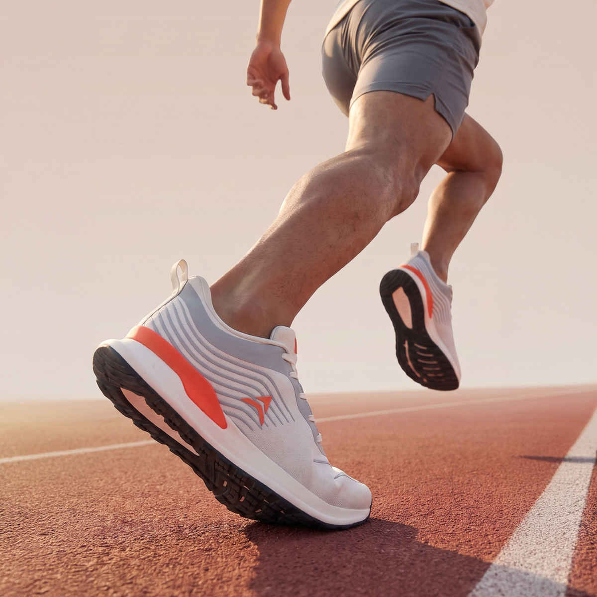 Avant Men's Glanza Running Shoes | Light Grey | UK 10