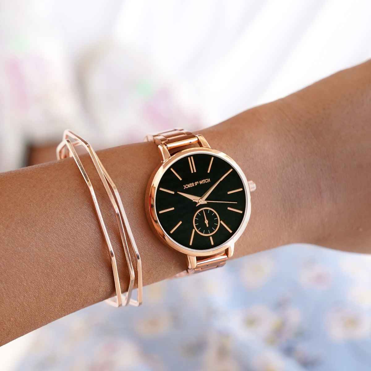 Joker & Witch Lady Banks' Watch Bracelet Stack | JWBS359