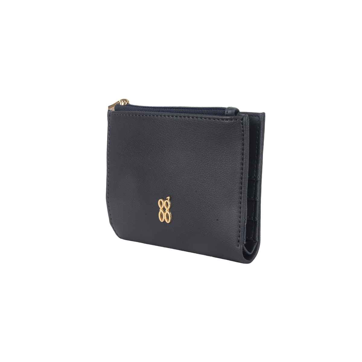 Baggit India Pvt Ltd | Women Small Blue Two Fold Wallet