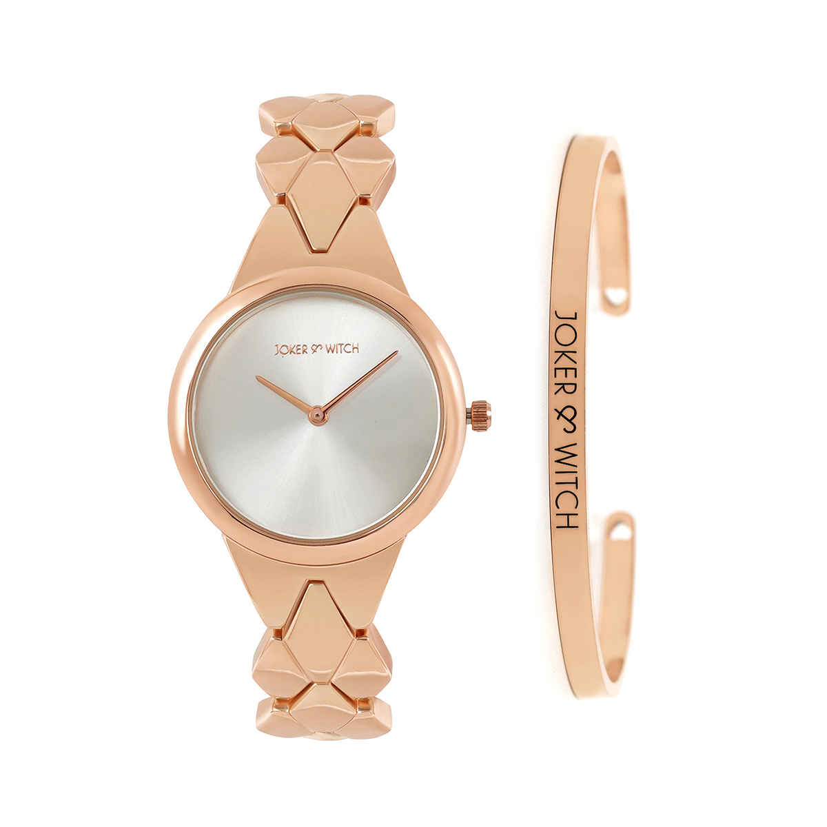 Joker & Witch Rudich Rosegold Watch Bracelet Stack | JWBS790