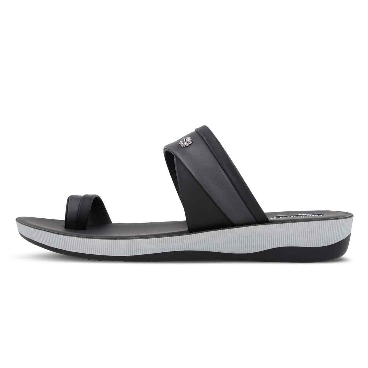 Walkaroo Women's Daily Wear Sandals-WE2358 Black UK6