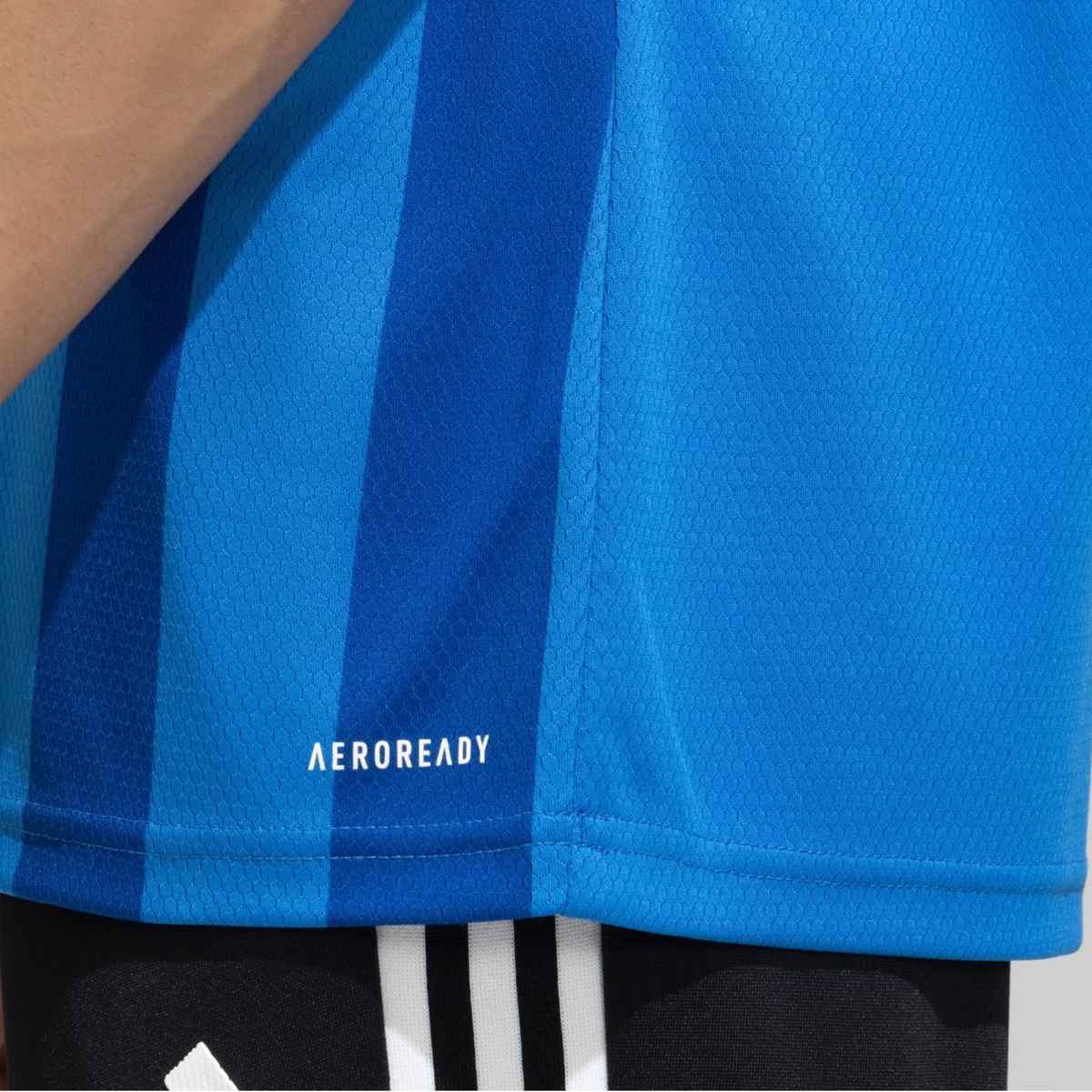 adidas Men India T20 International Cricket World Cup Fan Jersey | T-shirt | Blue Royal - 2XL