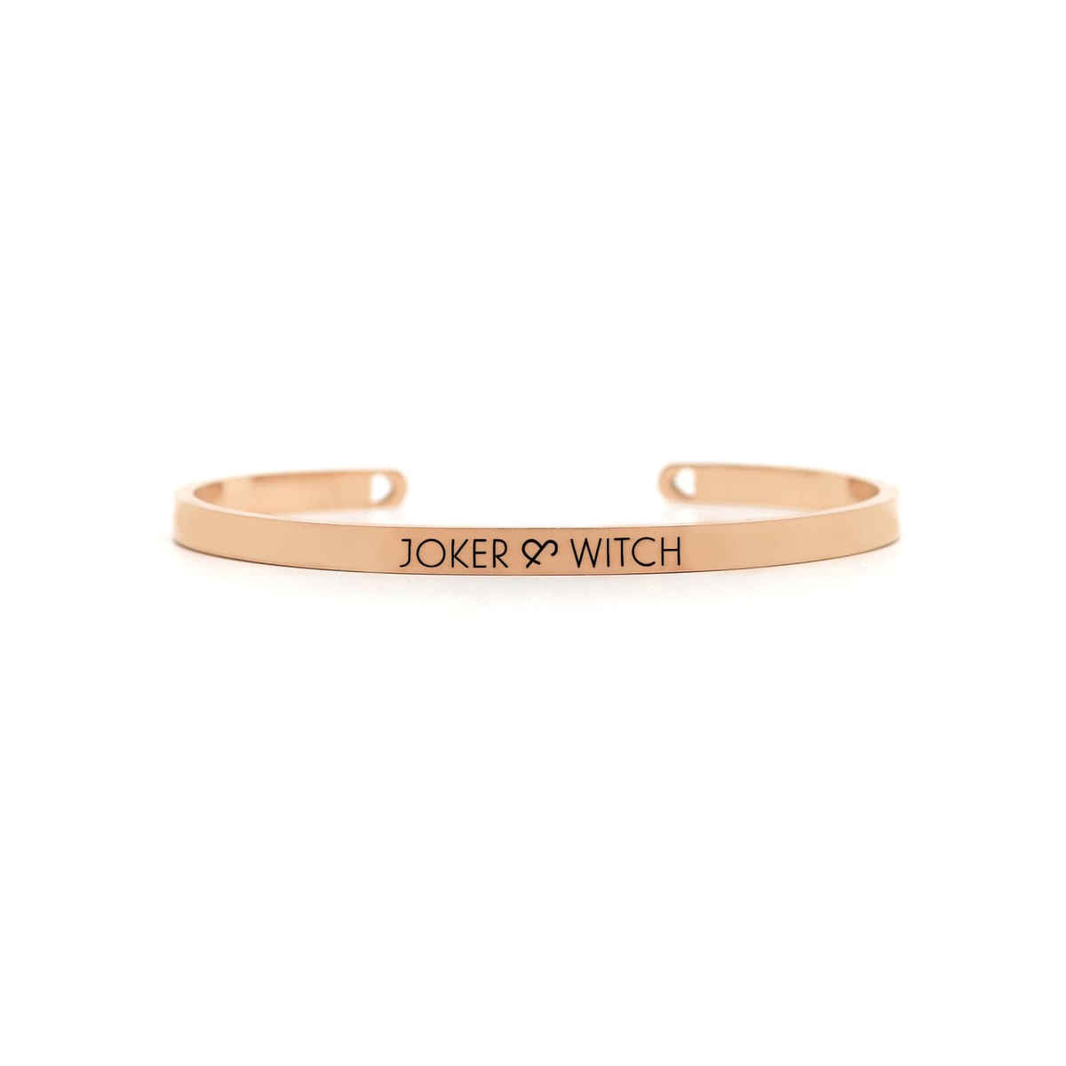 Joker & Witch Time Travel Rosegold Watch Bracelet Stack