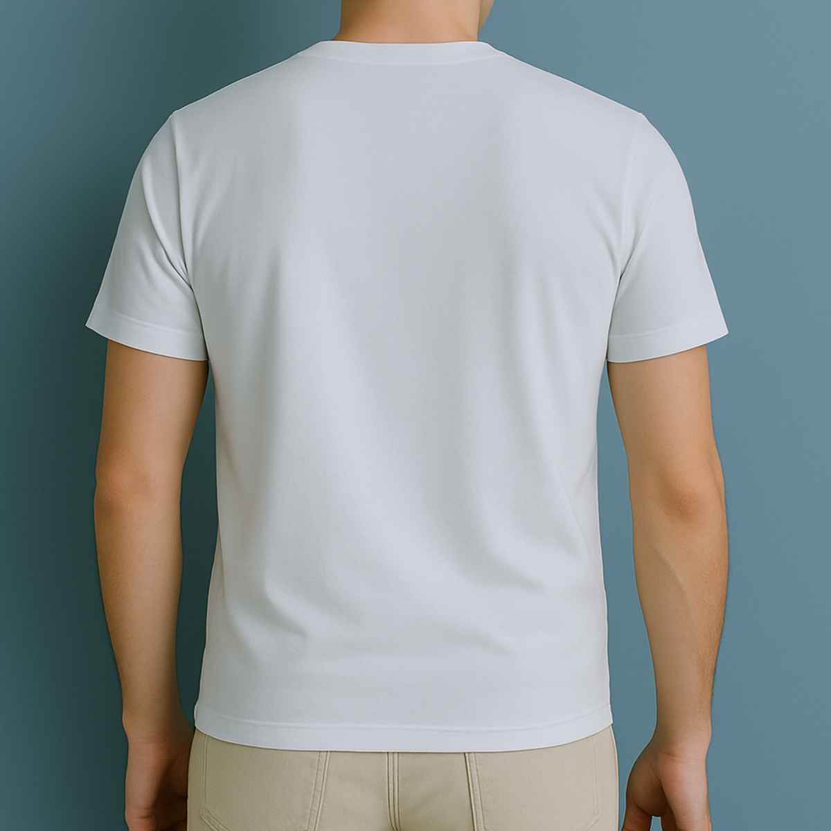 EQL Unisex Select Cotton Lycra T-Shirt | White - L