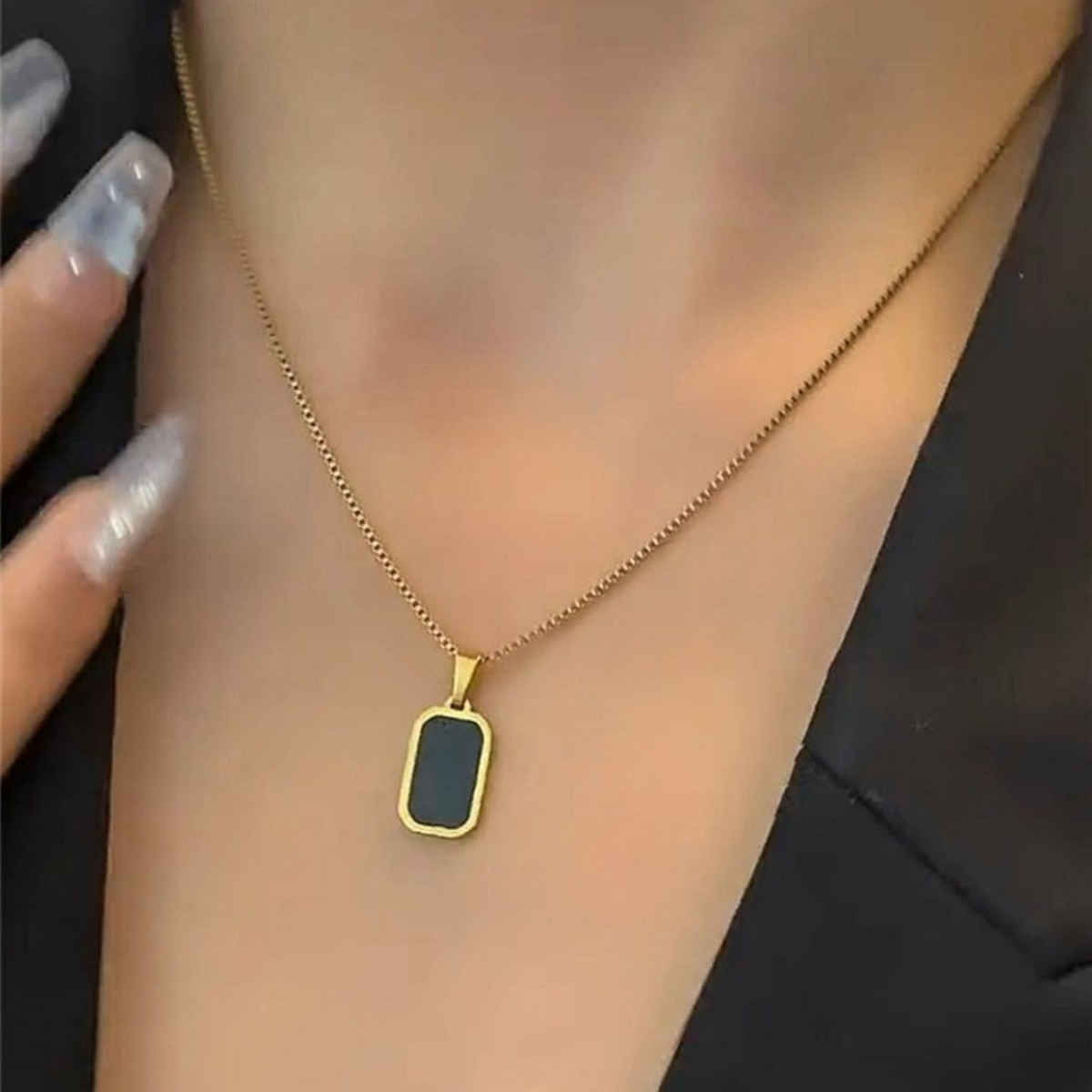 Beautynx Dual-Elegance Reversible Necklace | Gold | BNX-NK-0005