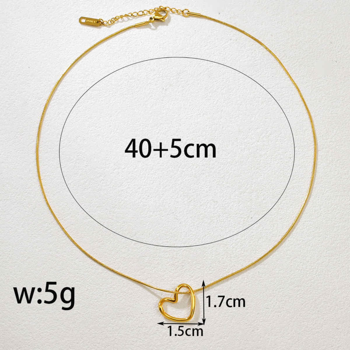 Beautynx Golden Love Knot Necklace | Gold | BNX-NK-0003