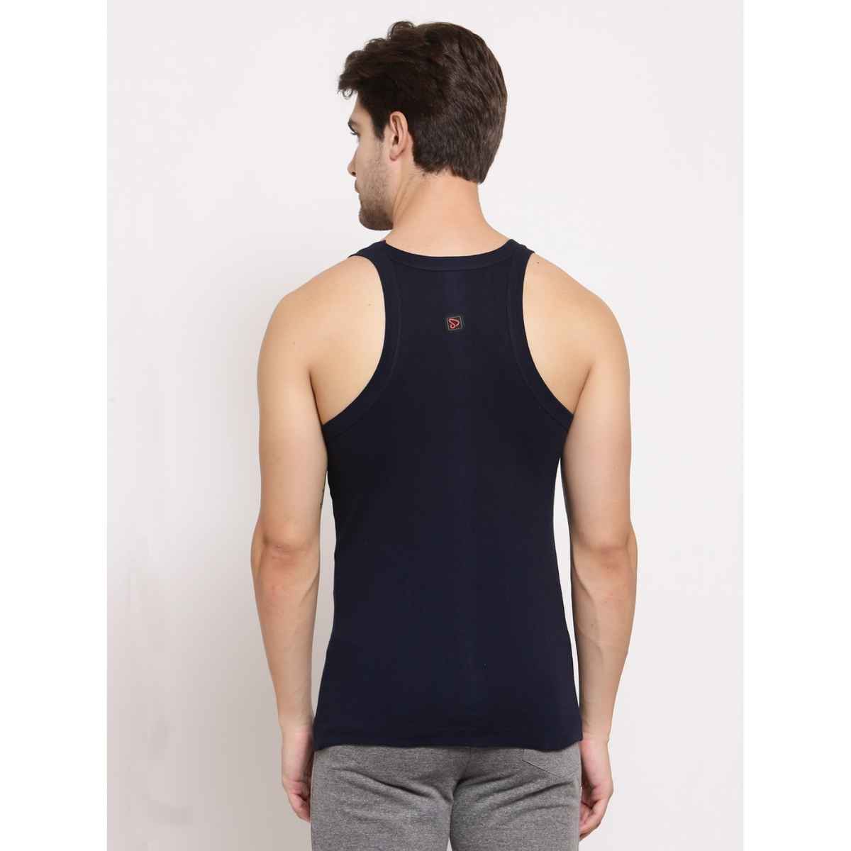 Sporto Pack Of 1 Men Vest | Navy - XL