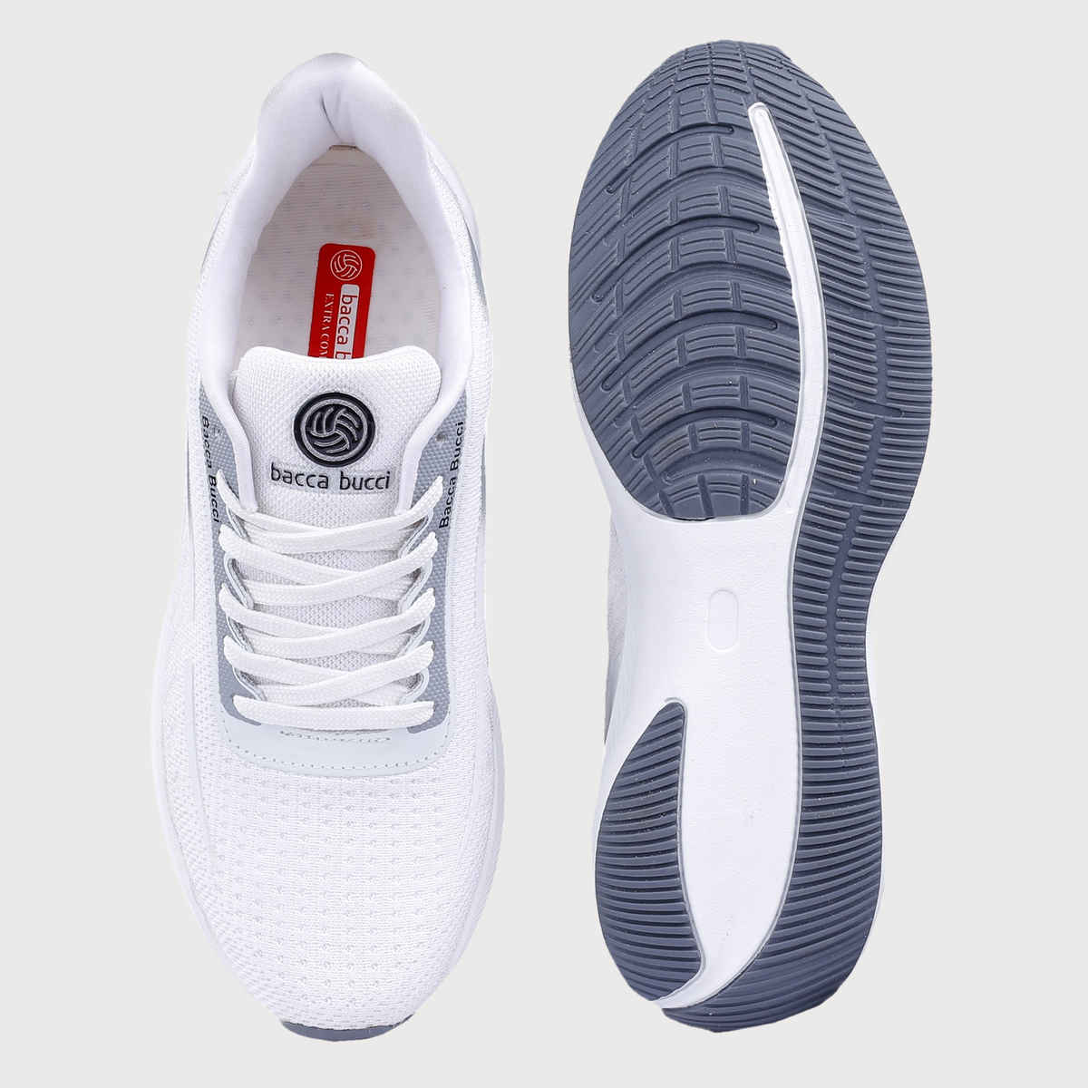 Bacca Bucci Men's Ironman Running Walking and Training Shoes | White UK - 9