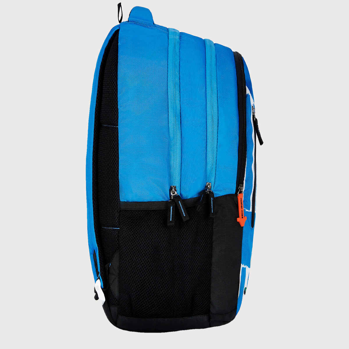 Nasher Miles Football Club Backpack- Unisex- 3 Compartment College Bag- Blue- 45L