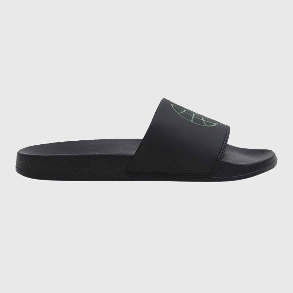 Jack & Jone Sizes Pool Sliders | Jet Black - 44