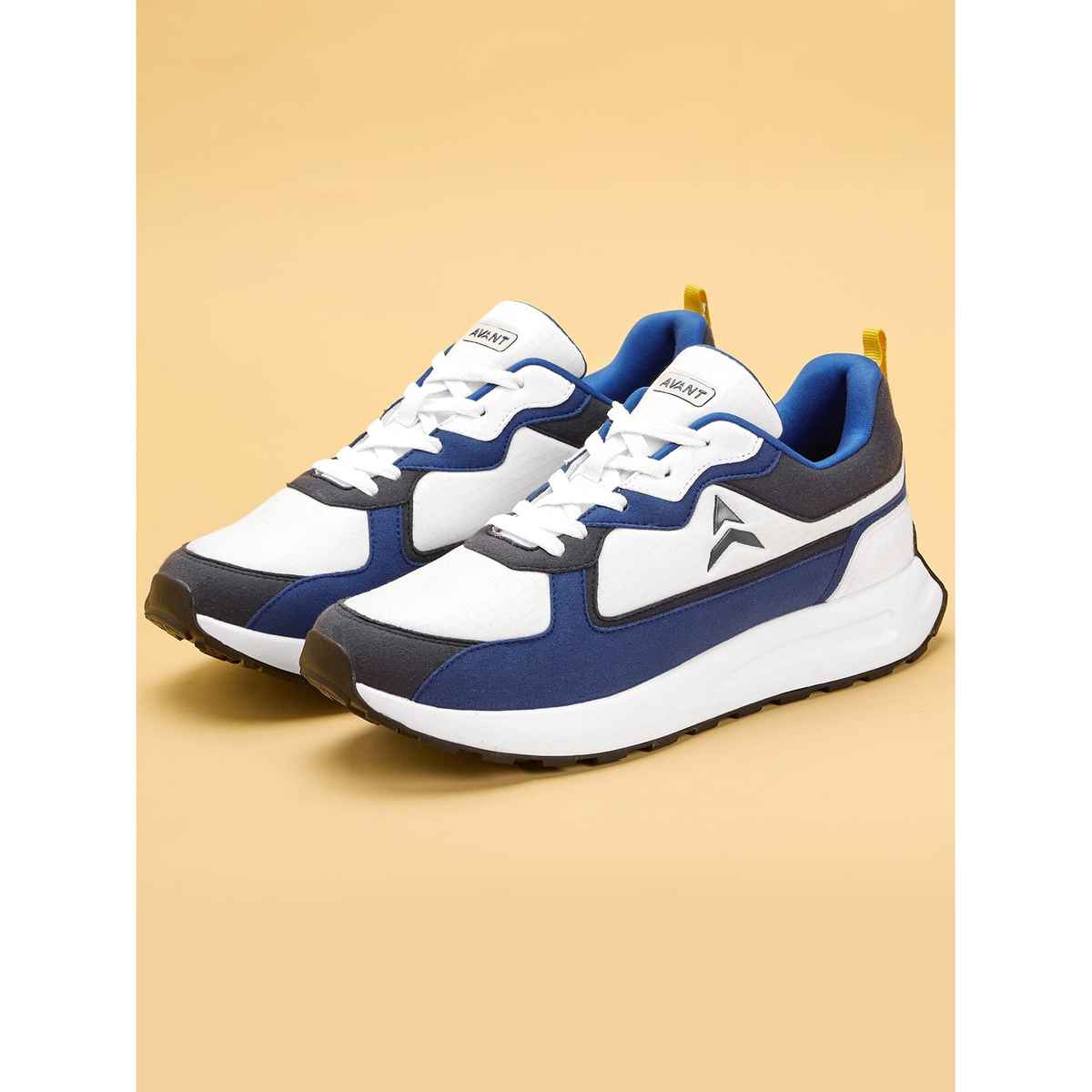 Avant Men's Waffle Max Sneaker Shoes-Blue/White UK6