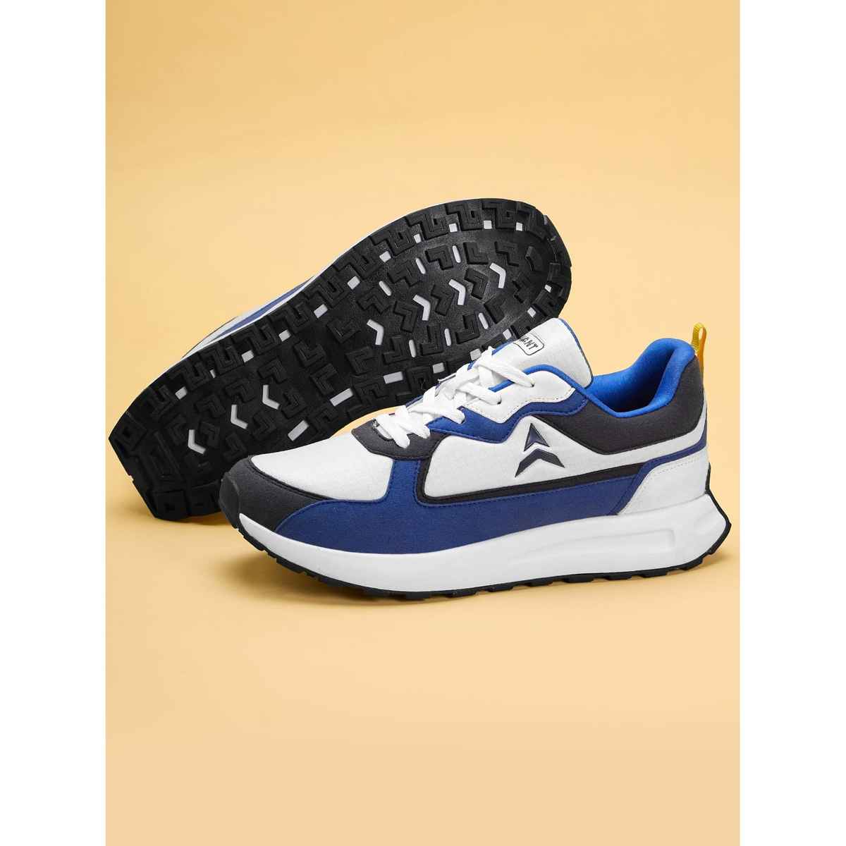 Avant Men's Waffle Max Sneaker Shoes-Blue/White UK6