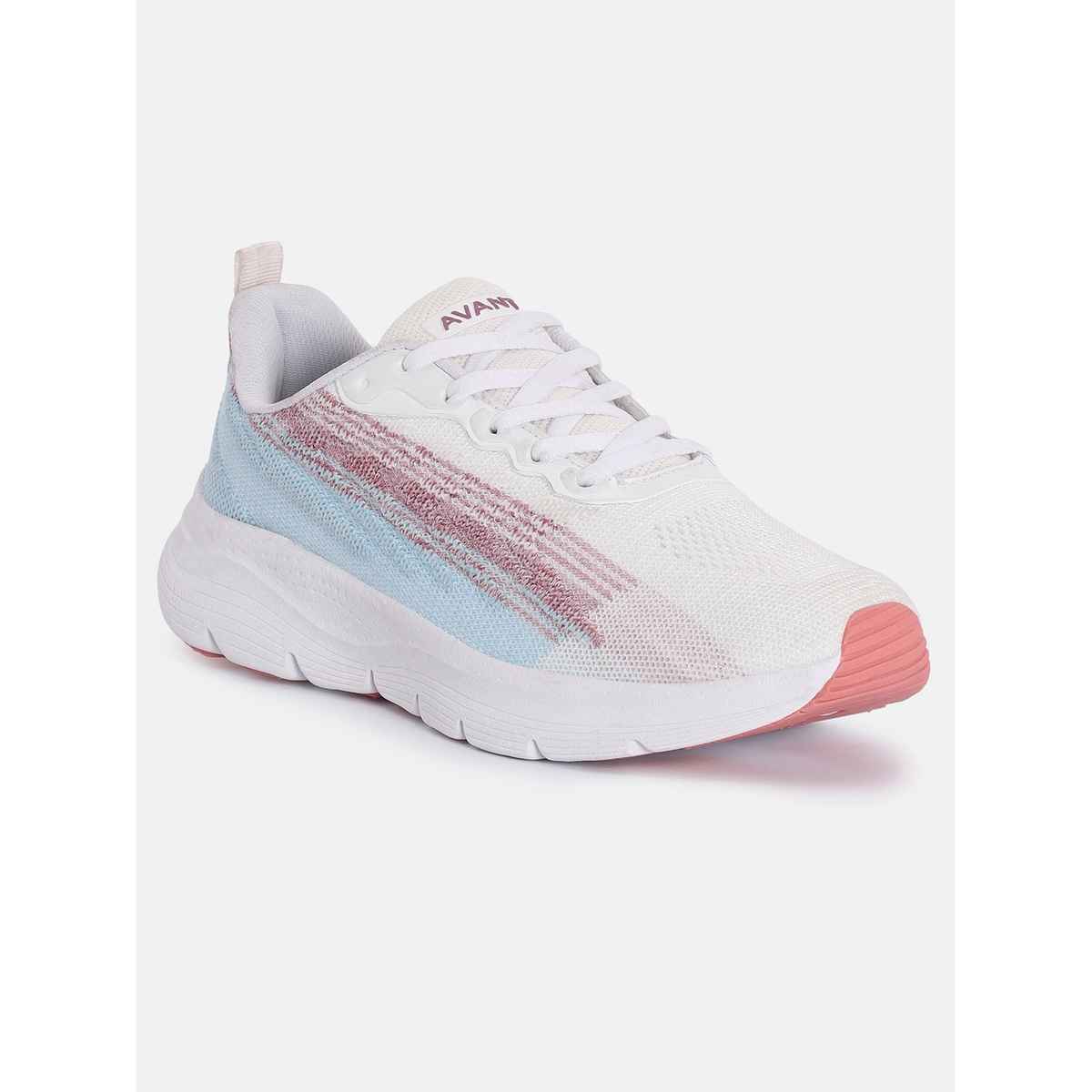 Avant Women's Turbulent Running shoes-White / Blue UK6