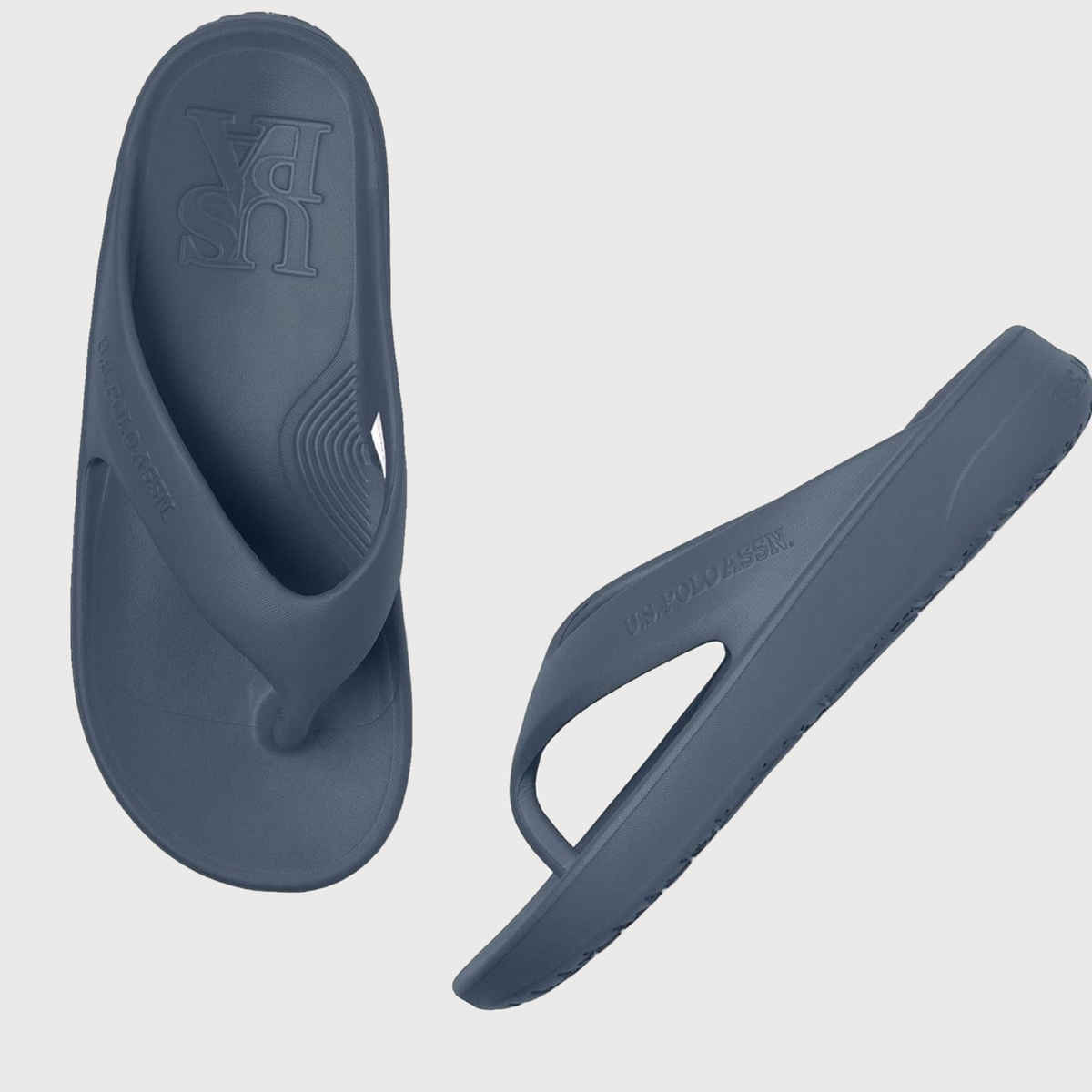 U.S. Polo Assn. | Men Axel 2.0 Foam Walk Flip Flop | Blue | UK 10