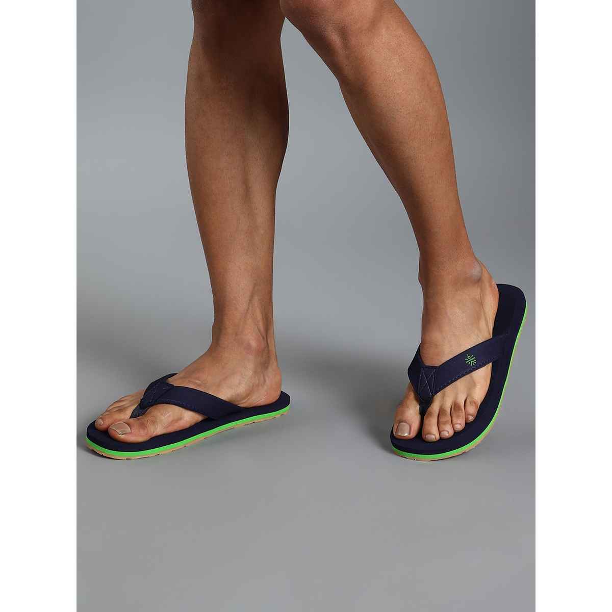 cult Men's Vetra Flip Flops | Navy - UK 6