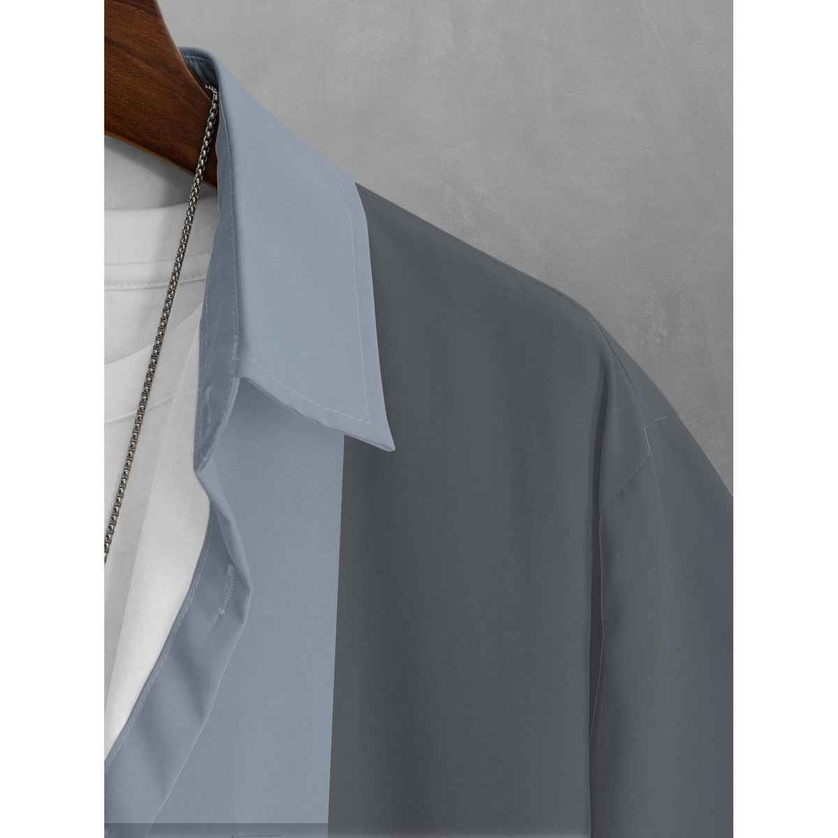 Bullmer Men's Trendy Regular Fit Printed Causal Shirt | Multicolour - S