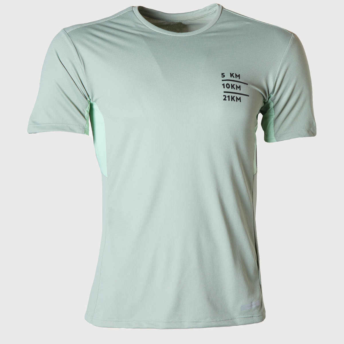 Decathlon Kalenji Men's Printed Running T-shirt | Green | S